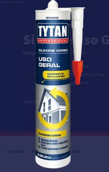Silicone Uso Geral Cores 280g