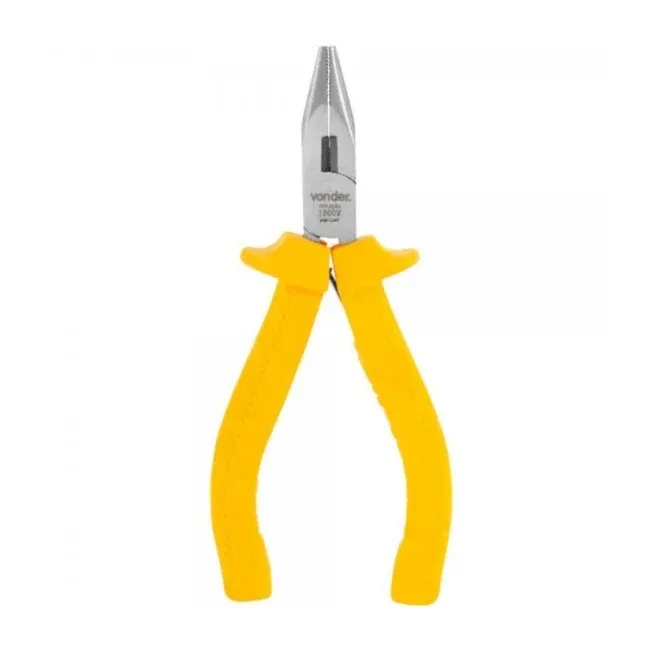 Alicate Bico Meia Cana Reto 4.1/2"